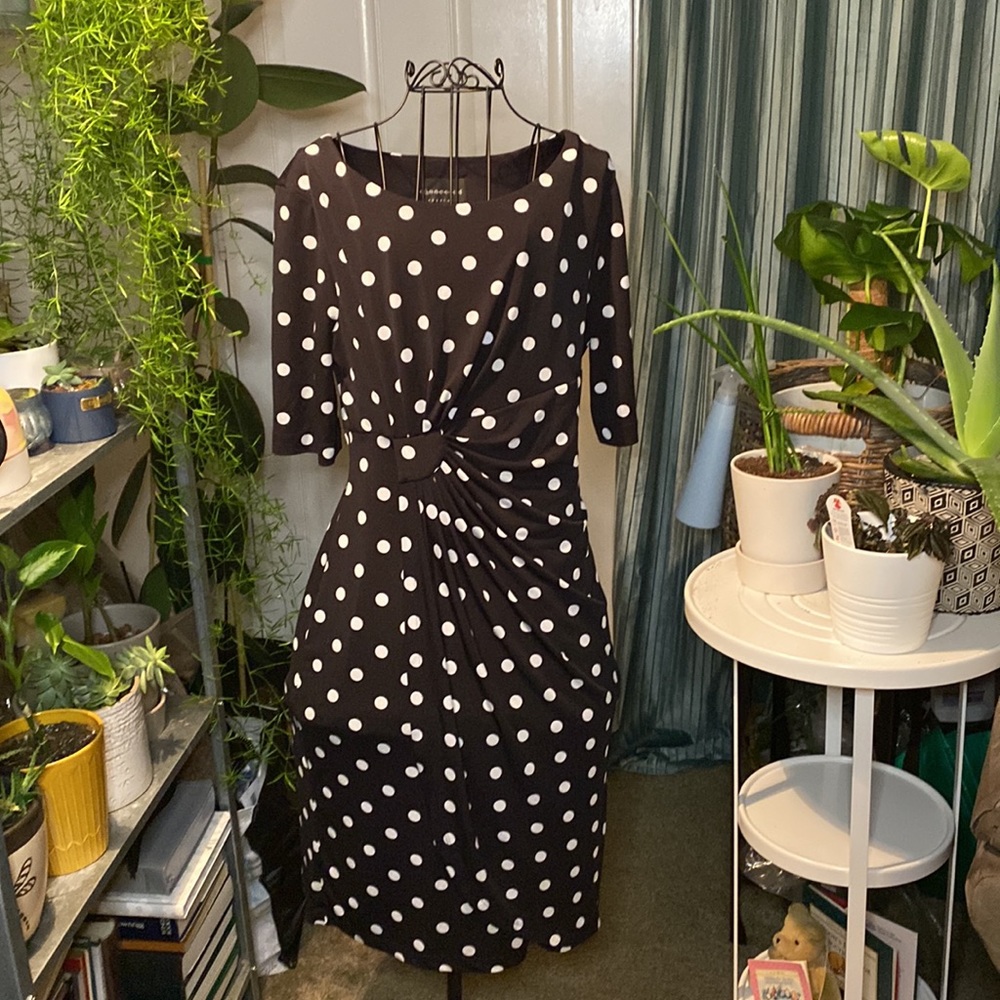 Mock Wrap Dress